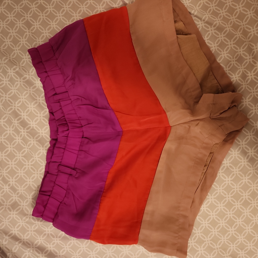 Jealous Tomato Colorblock Shorts Size S